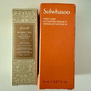 BRAND NEW SKINCARE BUNDLE✨Sulwhasoo First Care activating serum & FRESH KOMBUCHA